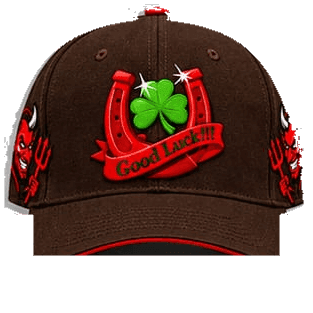 Chocolate Brown / Red